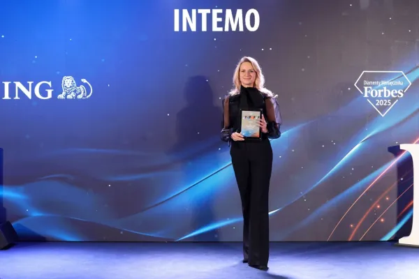 INTEMO S.A. po raz drugi z rzędu z Diamentem Forbesa!